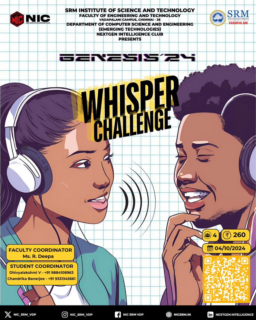 Whisper Challenge