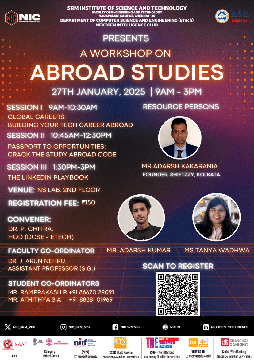 ABROAD STUDIES WORKSHOP 